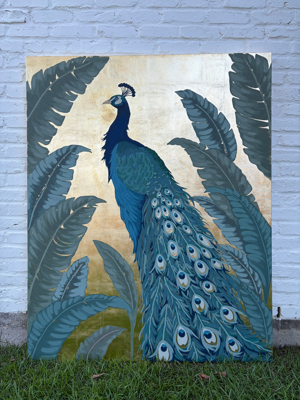 "The Garden Guest" Original Painting